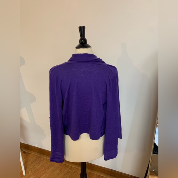 Autumn Cashmere Wrap Sweater - Picture 2 of 9